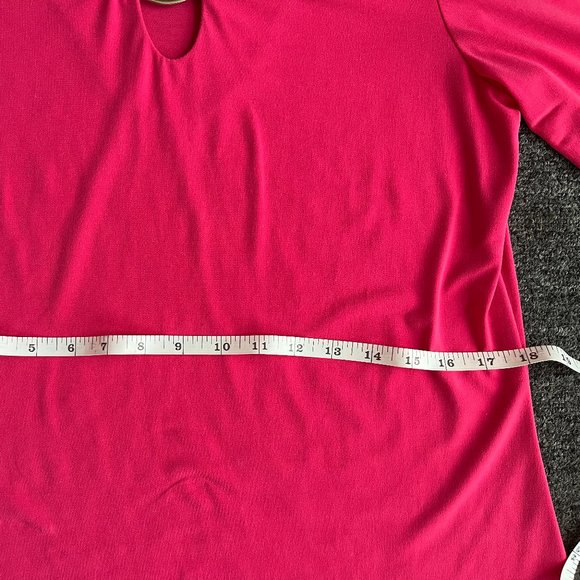 Hot Pink Top - Size M - Connected Apparel brand - Picture 8 of 8